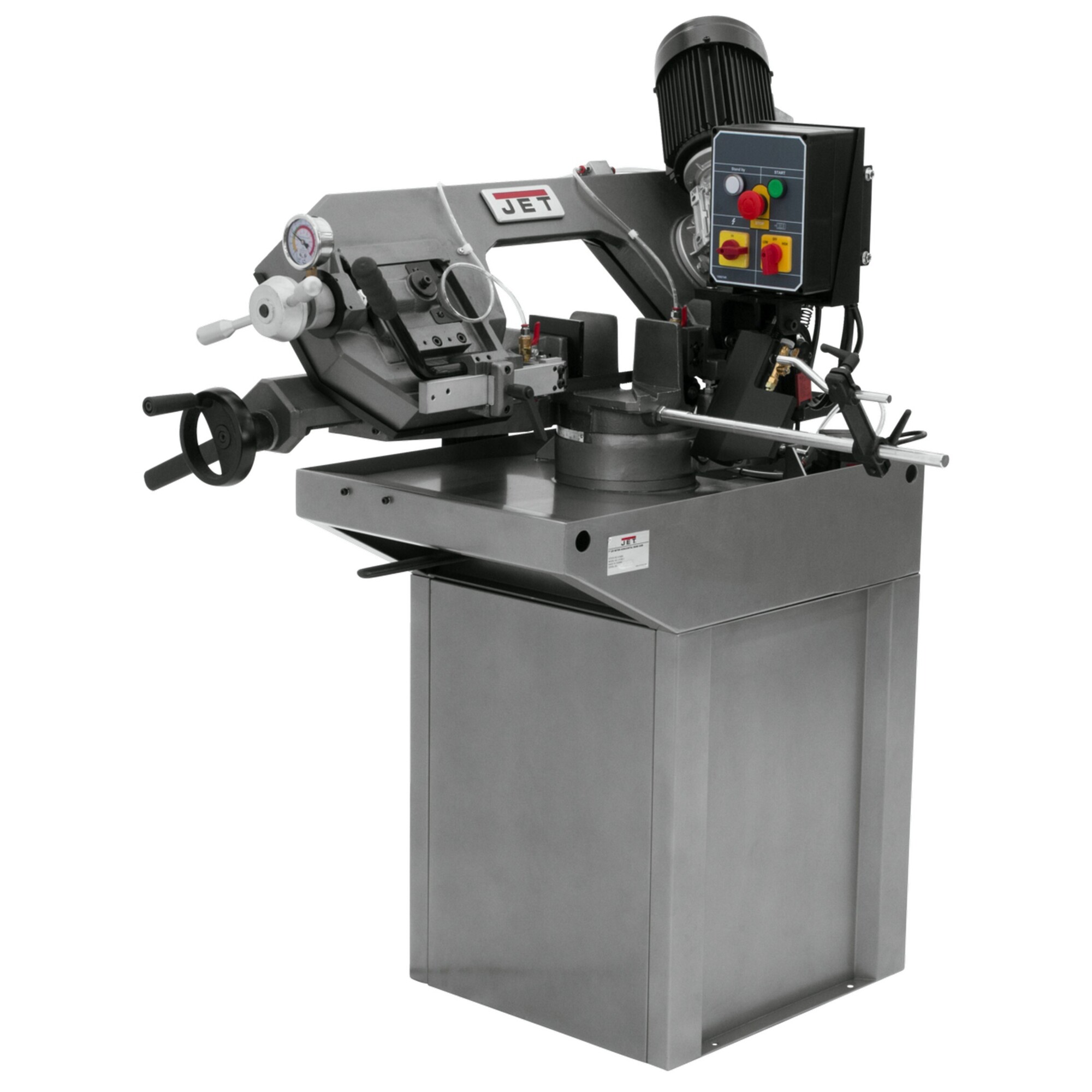 JET, Horizontal Bandsaw, Horsepower 1.5 HP, Volts 460 Power Type Corded, Model# J-9180-3
